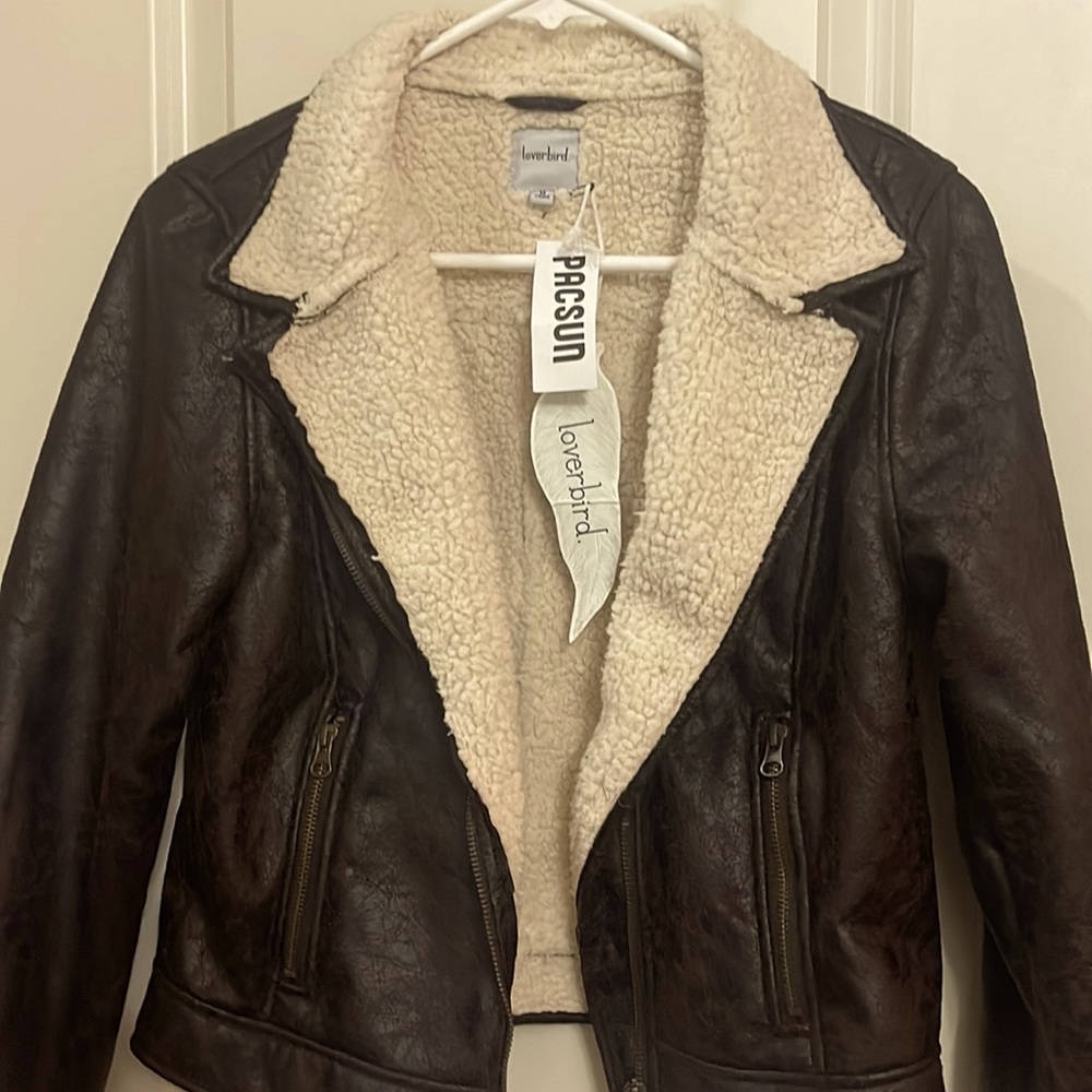Faux Leather Jacket ❤️❤️💃🏽💃🏽😍😍💕